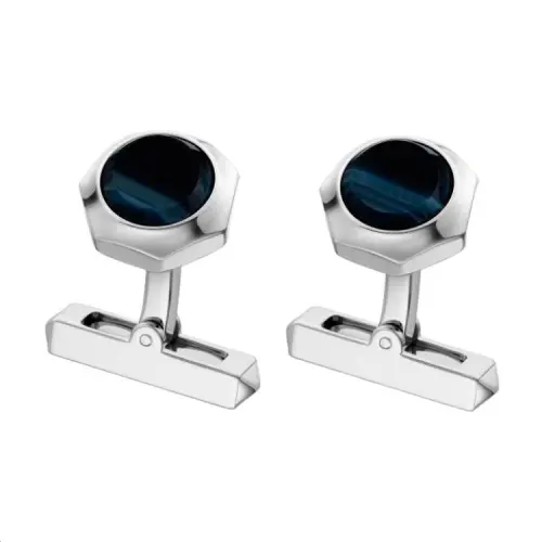 CARTIER 925 Sterling Silver Cufflinks Unisex Silver