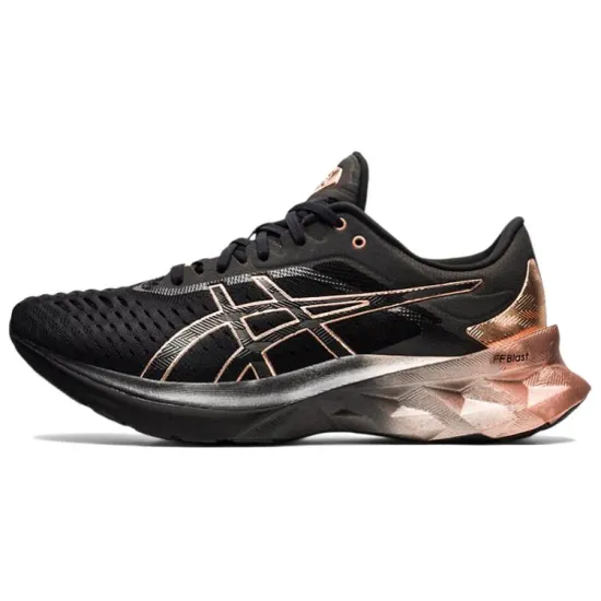 Asics Women's Novablast 'Black Rose Gold'