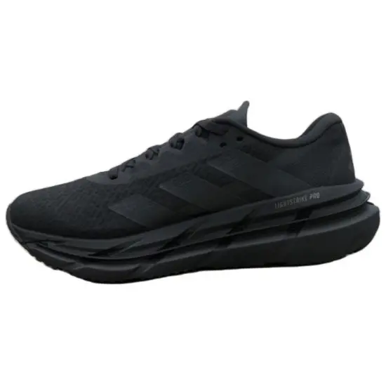 Adidas Adistar Cushioning Anti Slip And Wear Resistant Low Top Casual Running Shoes Men's Black