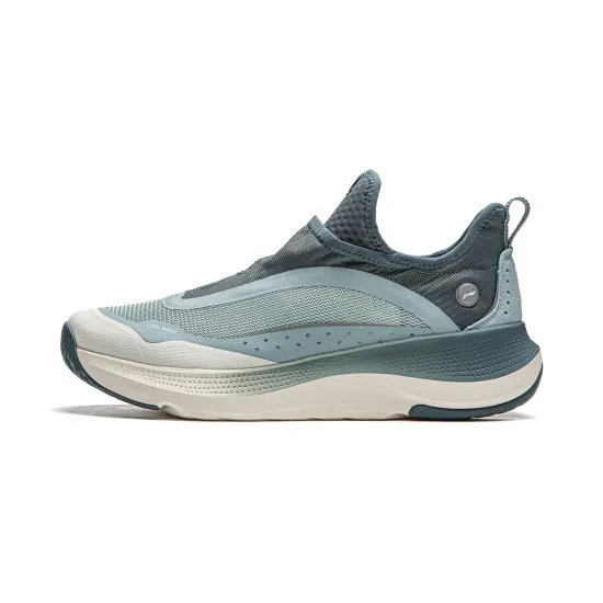 LINING Running Shoes Men Low-Top Slate Gray/Cavalry Blue