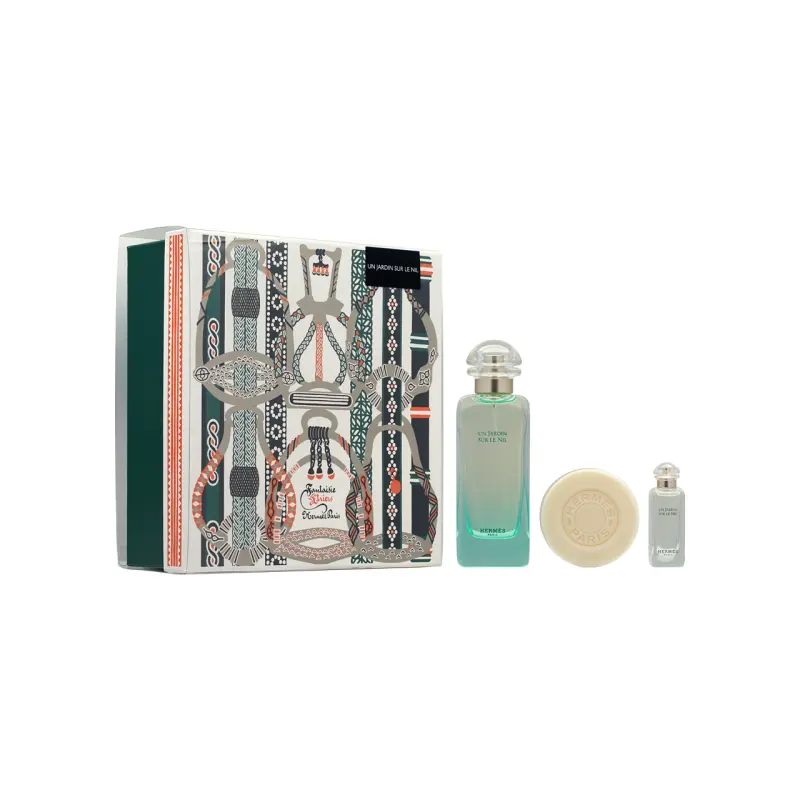 HERMES Un Jardin Sur Le Nil Eau de Toilette Set 3-piece