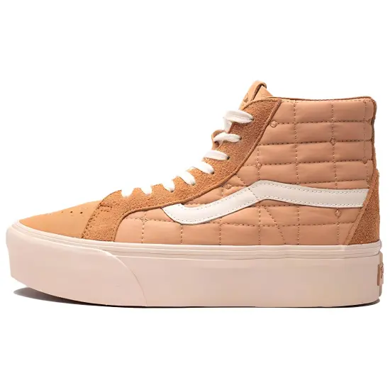 Vans Vault Sk8-Hi Reissue Platform LX Joe Freshgoods Chocolate Valley Resort Camel