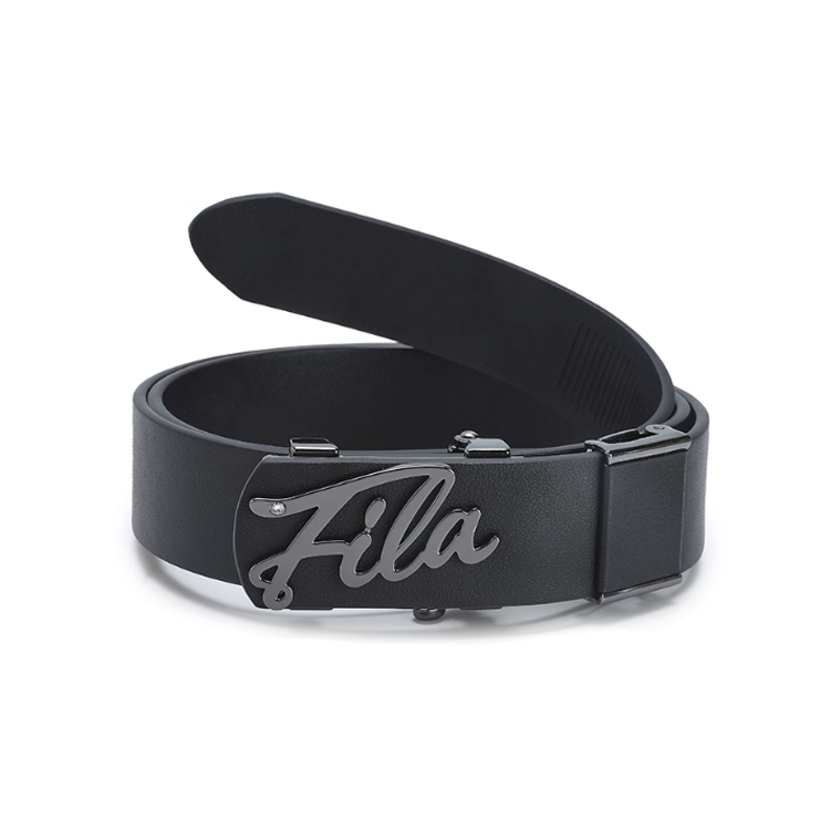 Женский ремень Fila Leather Belt (черный)