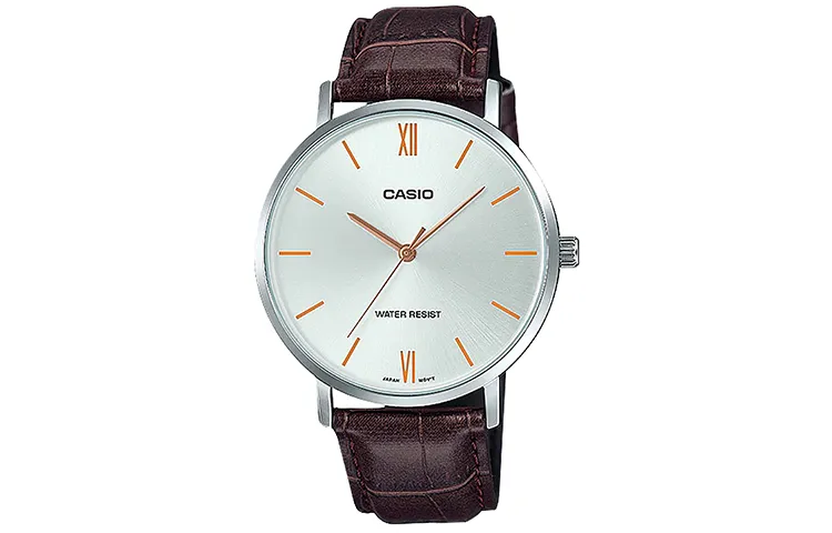 CASIO Men Standard Series Silver Watch MTP-VT01L-7B2