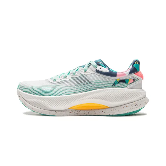 LINING Yueying 4PRO Running Shoes Men Low-Top White Green