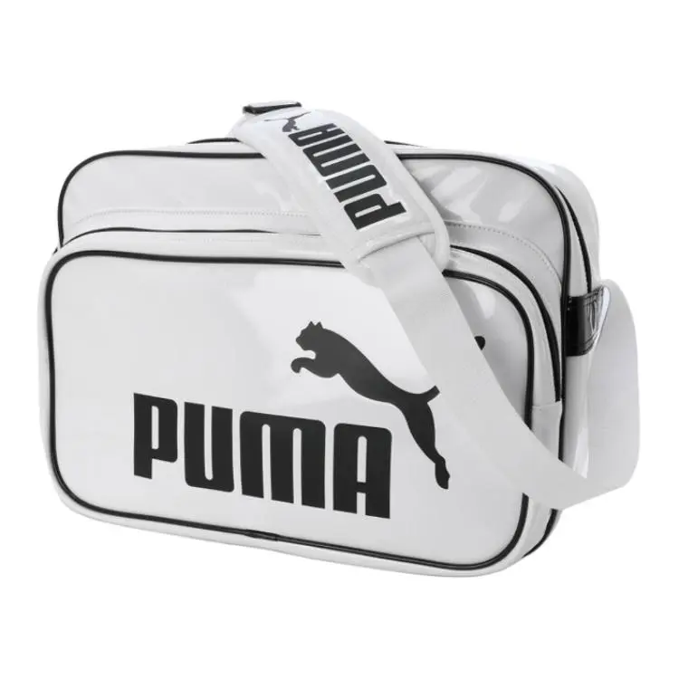 PUMA Polyurethane Shoulder Bag, Crossbody Bag Medium Women's White