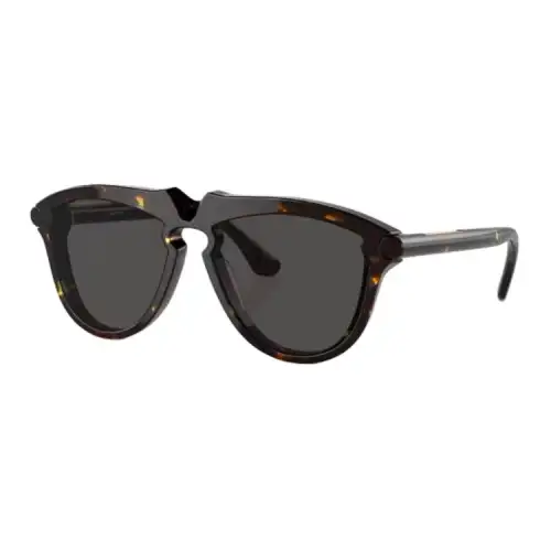Burberry tortoiseshell-effect round-frame sunglasses