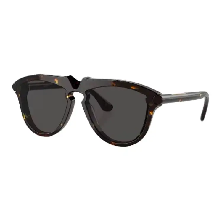 Burberry tortoiseshell-effect round-frame sunglasses