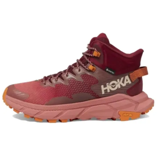 HOKA ONE ONE Trail Code Gore-Tex Hot Sauce Shifting Sands