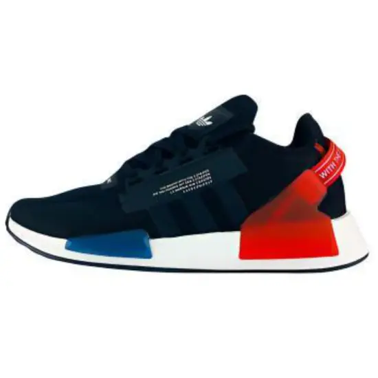 Adidas Originals Nmd R1 V2 Black Red Blue