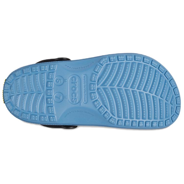 Crocs Minions Limited Edition Collaboration Series EVA Classic Slip-on Clogs Unisex Blue and Yellow