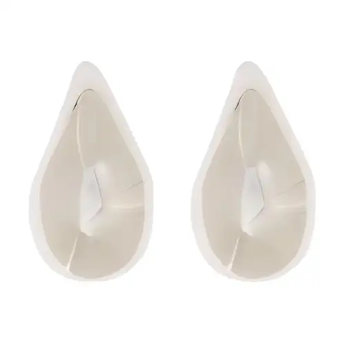 Bottega Veneta 925 Sterling Silver Earrings Women's Silver