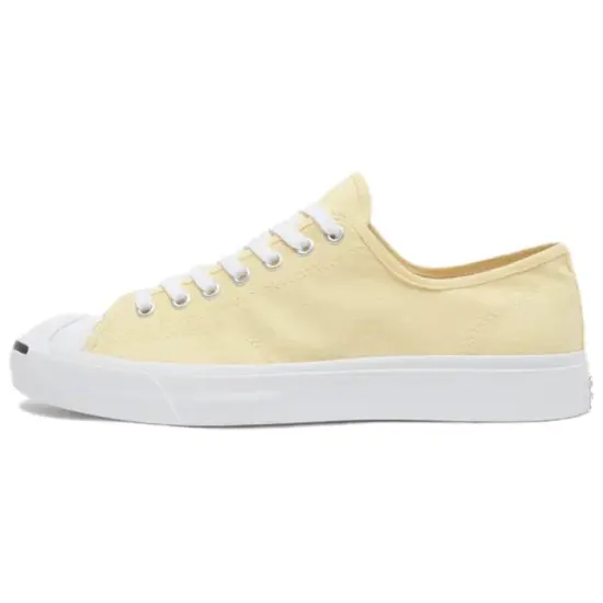 Converse Jack Purcell Anti Slip Wear Resistant Low Top Skateboard Shoes Unisex Yellow