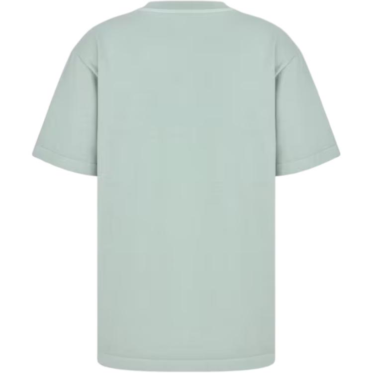Мужская футболка Dior Logo Print Tee (зеленая) — фото 2
