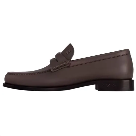 LOUIS VUITTON Louise Loafers Men Brown