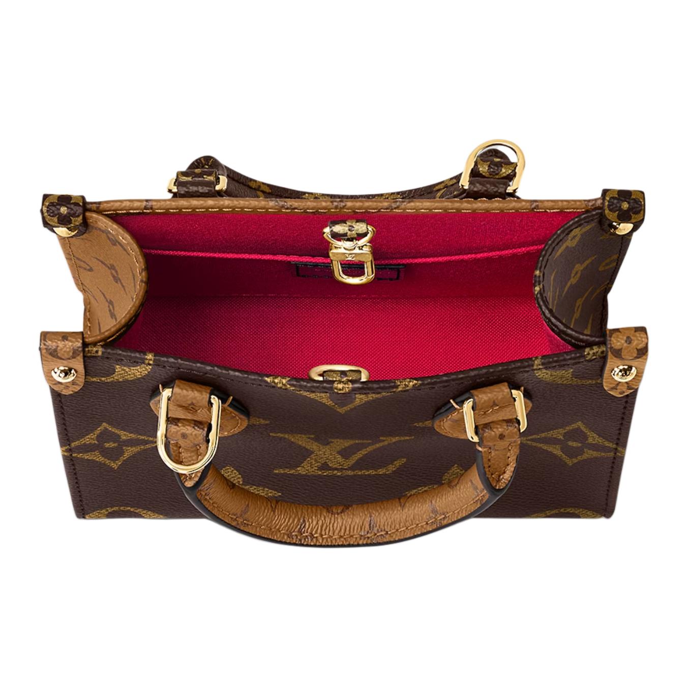 Женские сумка Louis Vuitton LOUIS VUITTON ONTHEGO BB (коричневый) — фото 4