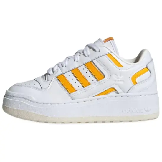 Adidas Forum XLG White Crew Yellow Women's