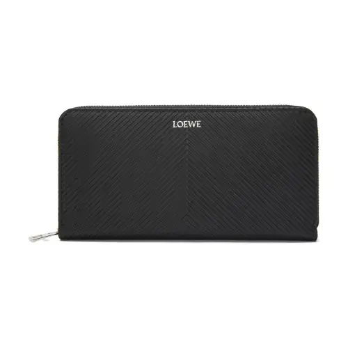 LOEWE Calfskin Wallet Men's Black
