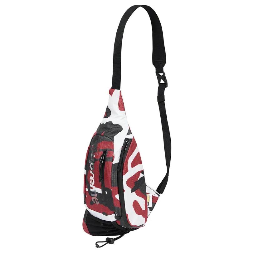 Сумка Supreme SS21 Week 1 Sling Bag Logo (многоцветный) — фото 9