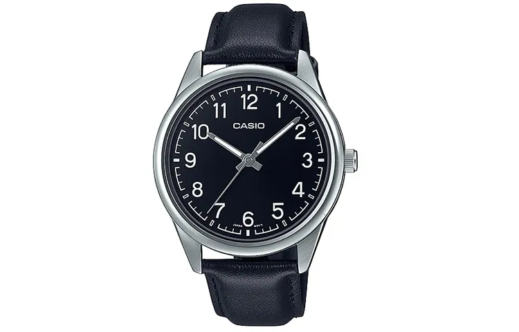 CASIO Men Standard Series Black Watch MTP-V005L-1B4