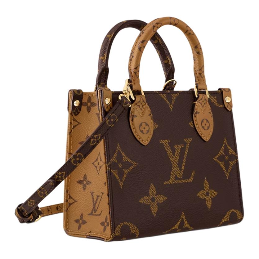 Женские сумка Louis Vuitton LOUIS VUITTON ONTHEGO BB (коричневый) — фото 3