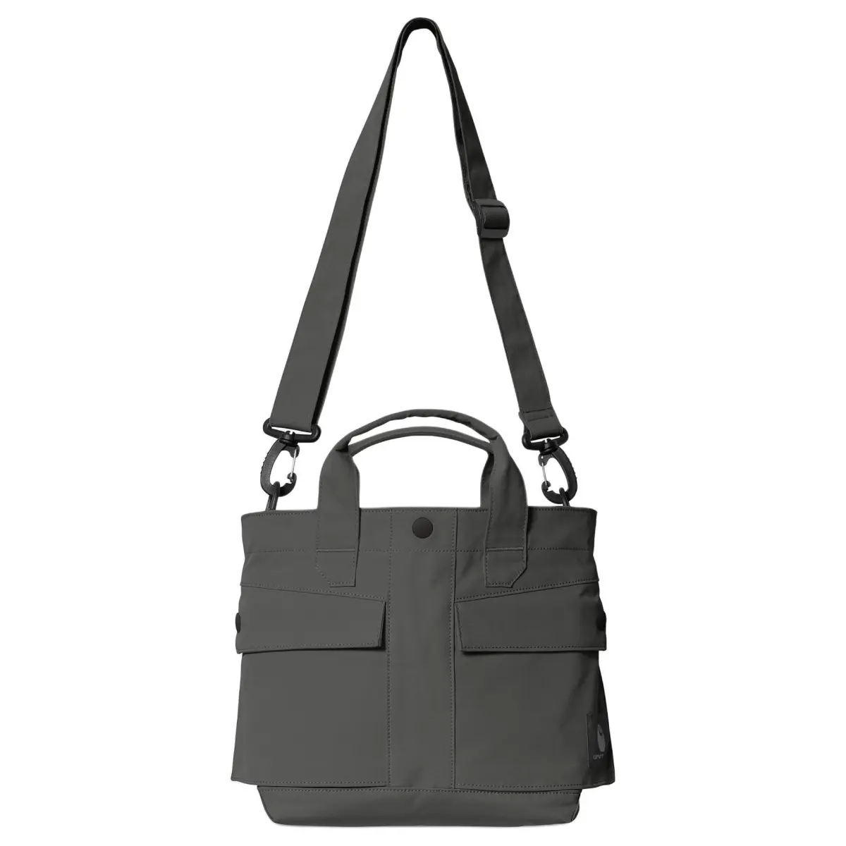 Carhartt WIP Polyester Portable Crossbody Bag, Shoulder Bag Regular Unisex Graphite