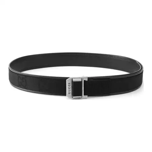 GUCCI Gg Patterned Print Belt