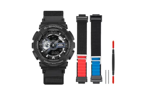 CASIO Unisex Liquid Crystal/Analog Dual Display Series 51.2mm Black Watch