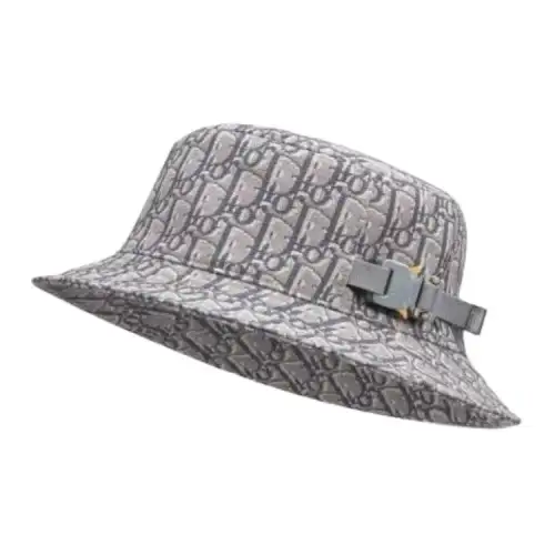 Christian DIOR Pre Owned 20s Oblique Bucket Hat