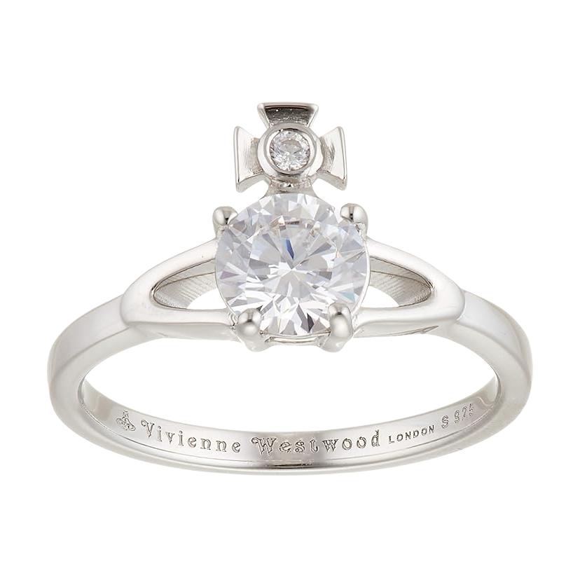 Женское кольцо Vivienne Westwood Reina (серебристое)