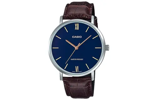 CASIO Men Standard Series Blue Watch MTP-VT01L-2B