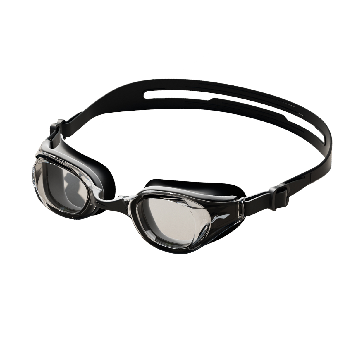 Li Ning Swim Goggles Swim/Hot Spring/Water Play All Unisex Black/White/Blue/Pink, Multicolor