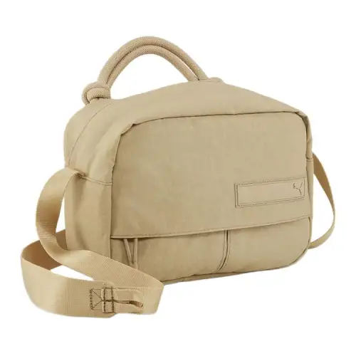 PUMA Polyamide With Nylon Shoulder Bag, Crossbody Bag Regular Unisex Khaki