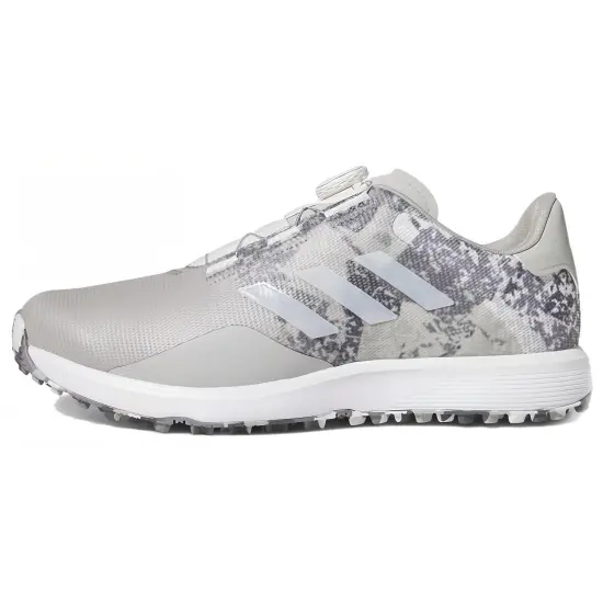 Adidas Golf Shoes Men Low-Top Light Gray