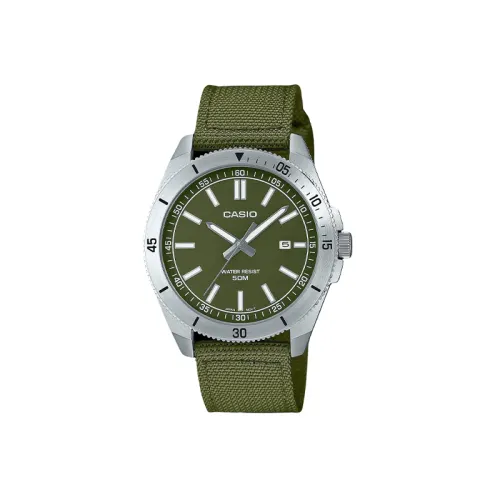CASIO Men Standard Series Green Watch MTP-B155C-3E