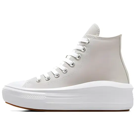Chuck Taylor All Star Women's Converse Move Platform High 'Fossilized Grey' Women's