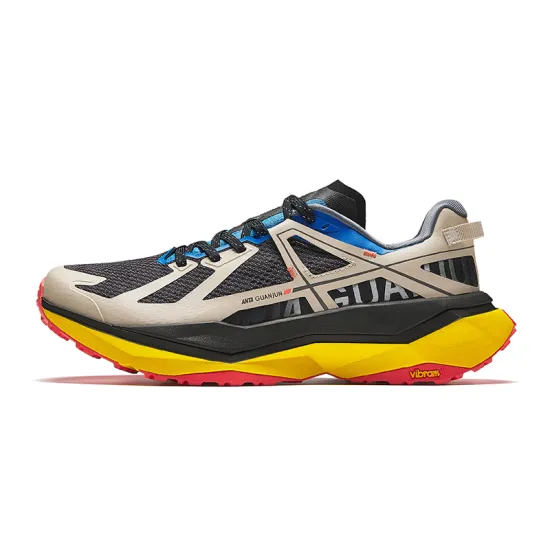 ANTA Champion Series Running Shoes Men Low-Top Recycling Gray/Cold Gray/Light Smoke Gray