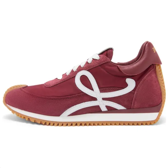 LOEWE Flow Runner Casual Shoes Women's Low-Top Red