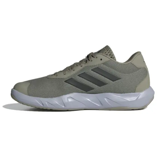Adidas AMPLIMOVE Series Training Shoes Men Low-Top Olive Green/Black
