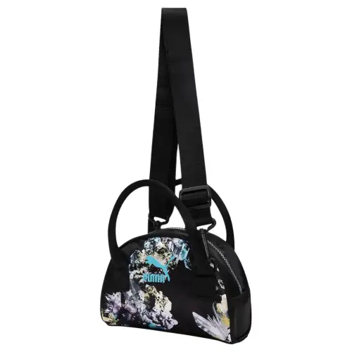 PUMA Fabric Shoulder Bag, Crossbody Bag, Handbag Women's Black
