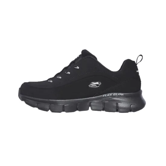 Skechers Synergy Anti Slip Wear Resistant Low Top Running Shoes Women's Black