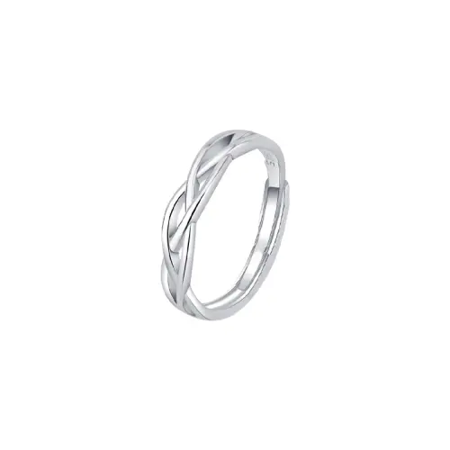 YUOFFICIAL S925 Silver Rings Unisex