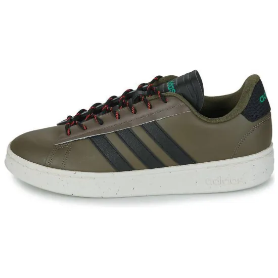 Adidas GRAND COURT ALPHA Skateboard Shoes Men Low-Top Gray