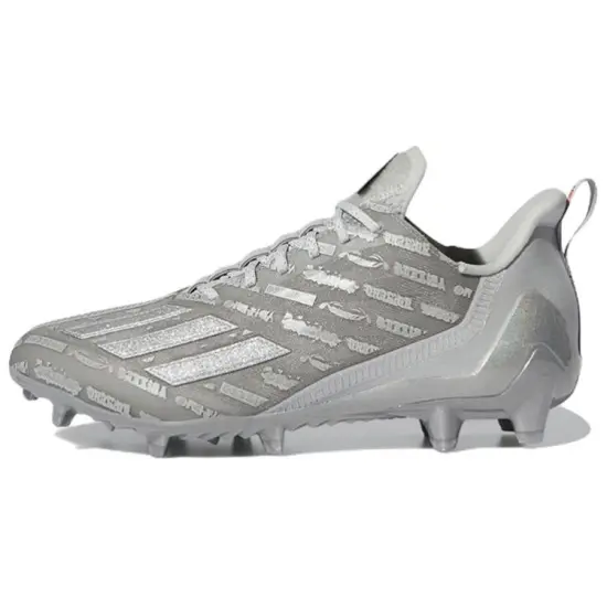 Adidas Adizero Cleats 'Grey Silver Metallic'