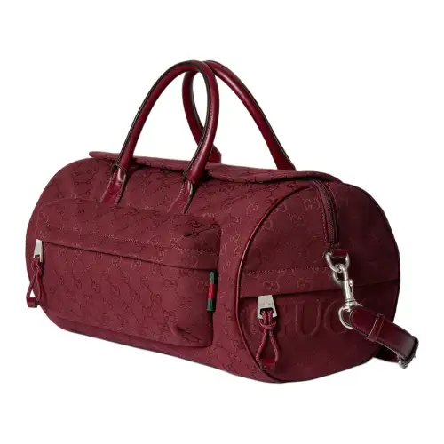 GUCCI Canvas Bag One Shoulder Crossbody Handheld Travel Bag Men's