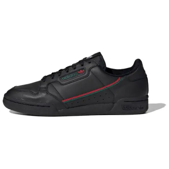Adidas Continental 80 Black Scarlet Green