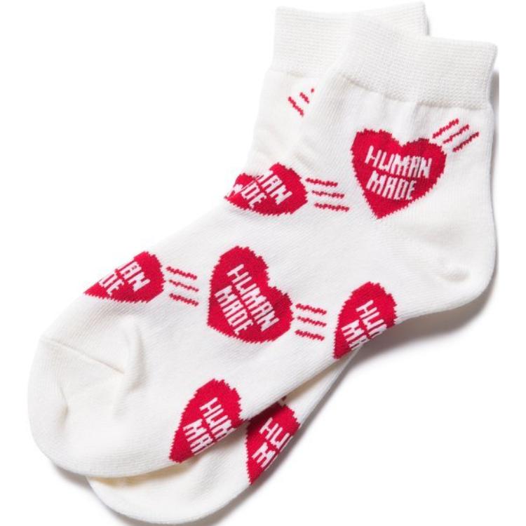 HUMAN MADE Ankle Socks Unisex White