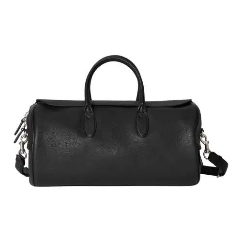 GUCCI Grain Leather One Shoulder Crossbody Handheld Travel Bag Men's