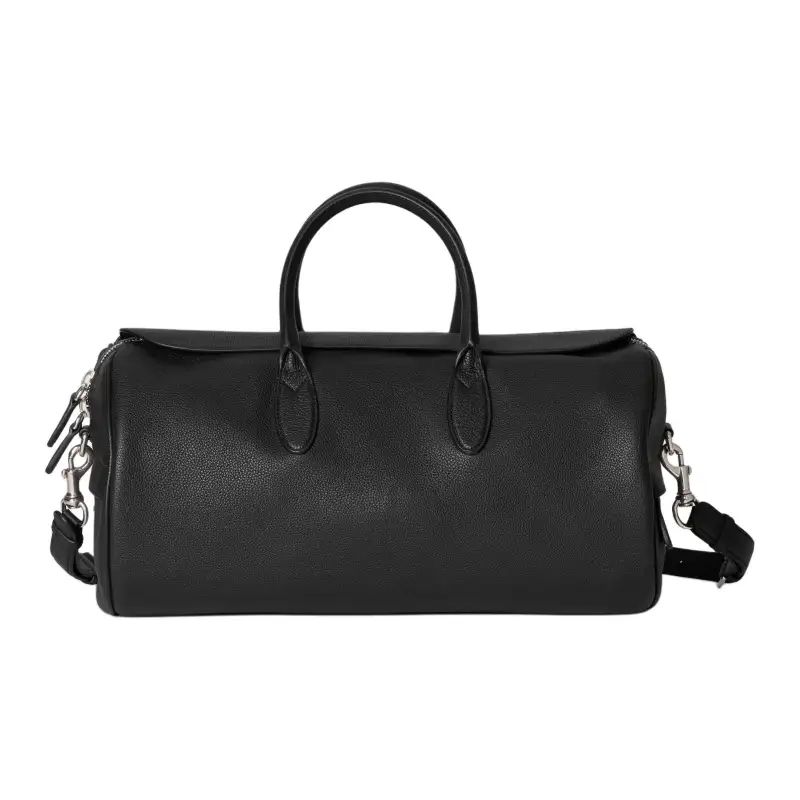 GUCCI Grain Leather One Shoulder Crossbody Handheld Travel Bag Men's