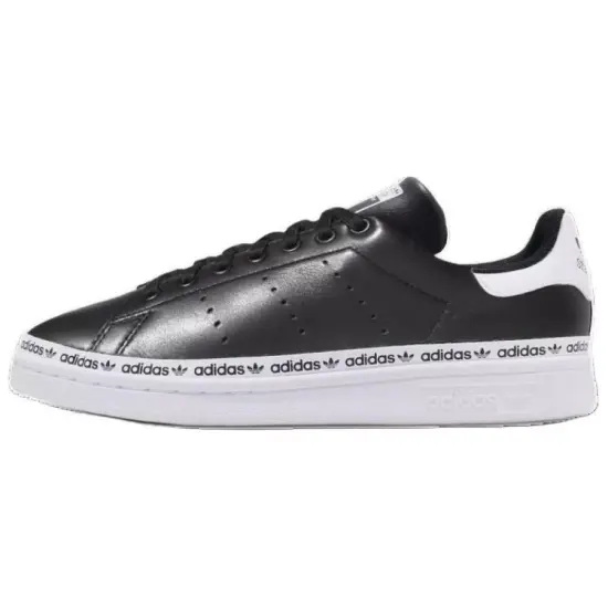 Adidas Originals Stan Smith Logo Taping Black White Women's